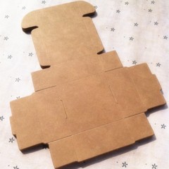 200 Kraft Paper Product Packaging Boxes Party Wedding Favour Cookie 10.4×5.7x3cm
