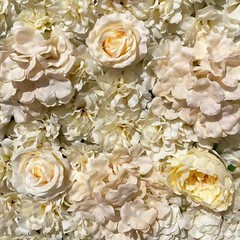 6 Pack Artificial Silk Flower Wall Panels Wedding Photography Party Venue Decor