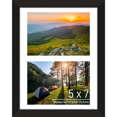 5×7 Double Picture Frame Collage 2 Openings, 8.5″x11″ Multi Photo Collage Fra…