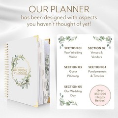 Wedding Planner Book and Organizer – Wedding Planner Book – Bridal Planning B…