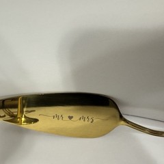 Parihy Gold Wedding Cake And Server Set Wedding Champagne Flute, MISSING A GLASS