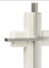 True White Unity Cross Wedding Cross Centerpiece Christian Newly Weds.