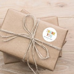 Thank You for Your Order Stickers / 500 Business Appreciation Labels / 1.5″ M…