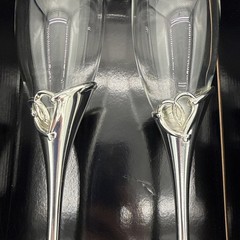 Studio His & Hers Toasting Glasses Pre-Owned New In Box