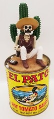 6 Large Empty El Pato Cans for Crafts, Centerpieces Weddings Quinceaneras WOW!!