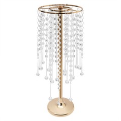 10 Pc Crystal Flower Stand Table Centerpieces For Wedding Gold Flower Holder