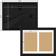 5×7 Double Picture Frame Collage 2 Openings, 8.5″x11″ Multi Photo Collage Fra…