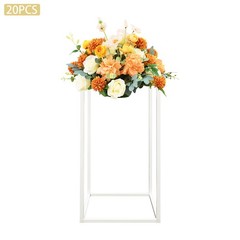 20PCS Geometric Flower Stand For Wedding Metal Flower Stand Wedding Flower Stand