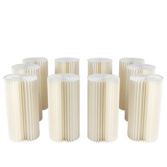 10Pcs Wedding Table Centerpieces Cardboard Vases 23.6inch Tall Flower Vase Stand