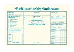 Bathroom Guest Book