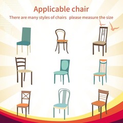 48 Pcs Burlap Stretch Chair Sashes Linen Spandex Bow Chair Bands Ties Dining for