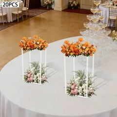 20PCS Geometric Flower Stand For Wedding Metal Flower Stand Wedding Flower Stand
