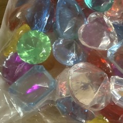 Shiny Acrylic Pirate Gems Perfect for Goody Bags Treasures Crafts 1.1 Ib / 500g