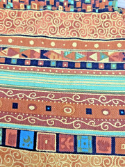 PINOWU Ethnic Style Drawstring Gift Bags 5×7″ Cotton Gift Pouches 12-Pack NEW