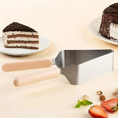 Stainless Steel Cake Knife & Server Sharp Pastry Cutter Dishwasher Safe