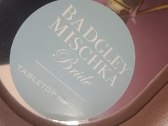 Badgley Mischka Pink Velvet Bridal Mirror Table-Top Frame Style Square – NEW