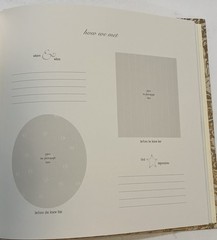 Rag & Bone Bindery Hand bound 34 Page Wedding Journal