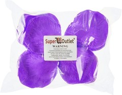 Versatile 1000 Piece Purple Rose Petals – Fabric Scatter for Weddings & Parties
