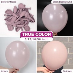 Dusty Pink Balloons Latex Party Balloons – 100 12inch (Normal) 13-pink-j138