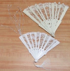 Wholesale Lot of Bridal Wedding Supplies Darice Floral Decor & Lace Folding Fans