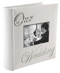 OUR WEDDING album by holds 160 photos – 4×6