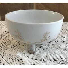 Weddingstar Cake Topper Lefton China Bowl Einsley Gold Tone Knife and Server Set