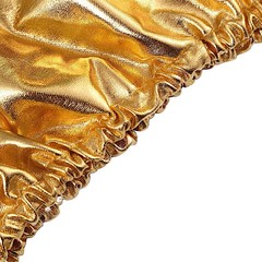 5 GOLD Fitted Metallic Spandex Cylinder Display STAND COVER Set Party Events