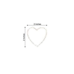 HEART Rhinestones BUCKLES for Chair Sashes Wedding Party Decorations Catering