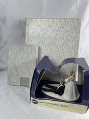 Vintage Wedding Hallmark Set-1984 Spiral /Photo Albums & 2006 Wilson Cake Top