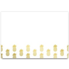 Great Papers! Golden Pineapples Thank You Card, 4.875″ x 3.375″, 50 count