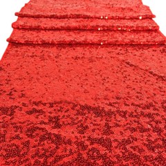Glitter Sequin Table Runner 12×108 inch for Sparkling Party Home 10 Pack 20 Pack