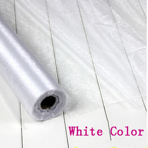 Festival/Wedding Draping Decoration Glass Yarn 59» Wide Golden or White 32Yards