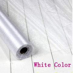 Festival/Wedding Draping Decoration Glass Yarn 59» Wide Golden or White 32Yards