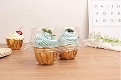 Double Cupcake Container,2 Compartment Cupcake Container – Deep Cupcake 10