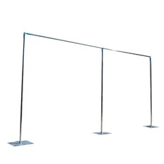 10x10ft/10x20ft Wedding Party Backdrop Stand Pipe Kit Curtain Frame Telescopic