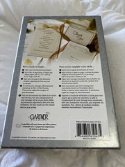 Gartner studios 50 Count Platinum Hearts Wedding Invitation Kit~ Sealed Package