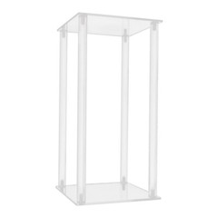 Freestand Floral Riser for Event & Home Decor 10 Pack Clear Acrylic Flower Stand