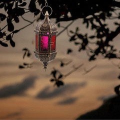 Hanging Hexagon Decorative Moroccan Candle Lantern Holders, Handmade 1pcs Bronze