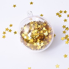 Gold Star Confetti Table Glitter Confetti Metallic Foil Stars Sequin for Grad