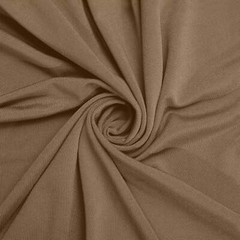 6 ft TAUPE Matte Fitted Spandex Round Top Arch Backdrop STAND COVER Party