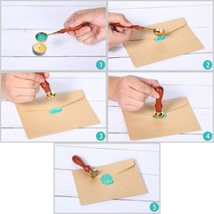 Durable Brass and Stainless Steel Wax Seal Spoons – Perfect for Gifts