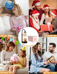 Adjustable Candle Warmer Lamp with Timer | Dimmable Wax Melt Warmer for Home