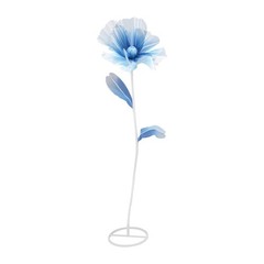 3pcs Blue Giant Artificial Flower 1.2/1.4/1.7m Decoration for Wedding Background