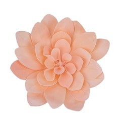 4 pcs 24″ Blush Artificial Daisy Flowers for Wall Backdrop Party Wedding Craft