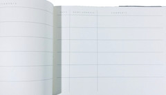 Unique Genuine Leather Guest Book Wedding Silver Gilt Modern Paperchase Black