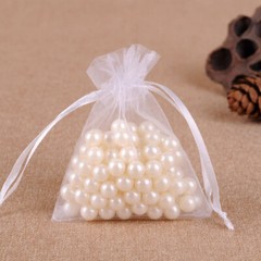 100x Organza Bag Sheer Bags Jewellery Wedding Candy Packaging