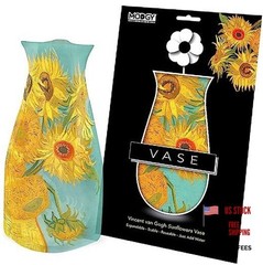 Collapsible and Expandable Plastic Flower Vase, Unbreakable, Foldable,