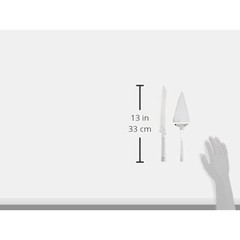 True Love Dessert Set 2 Piece Cake Knife & Server Silverplate Wedding Gift New