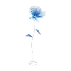 3pcs Blue Giant Artificial Flower 1.2/1.4/1.7m Decoration for Wedding Background