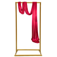 1m Metal Wedding Arch Stand Backdrop Flower Frame Garden Party Ballon Prop Decor